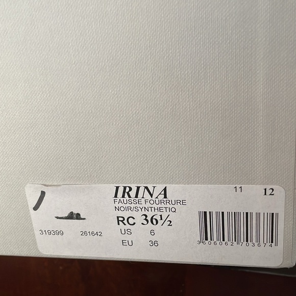 New Robert Clergerie Irina Faux Fur Slide Size 6 - Picture 8 of 8